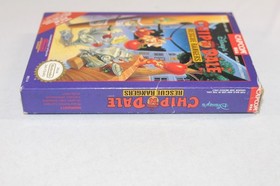 Chip 'n Dale: Rescue Rangers NES Complete CIB! Good Condition w/ RARE POSTER!