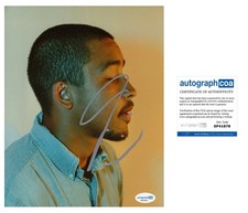 DIJON DUENAS SIGNED BABY ABSOLUTELY DRESS SINGER 8x10 PHOTO - ACOA COA