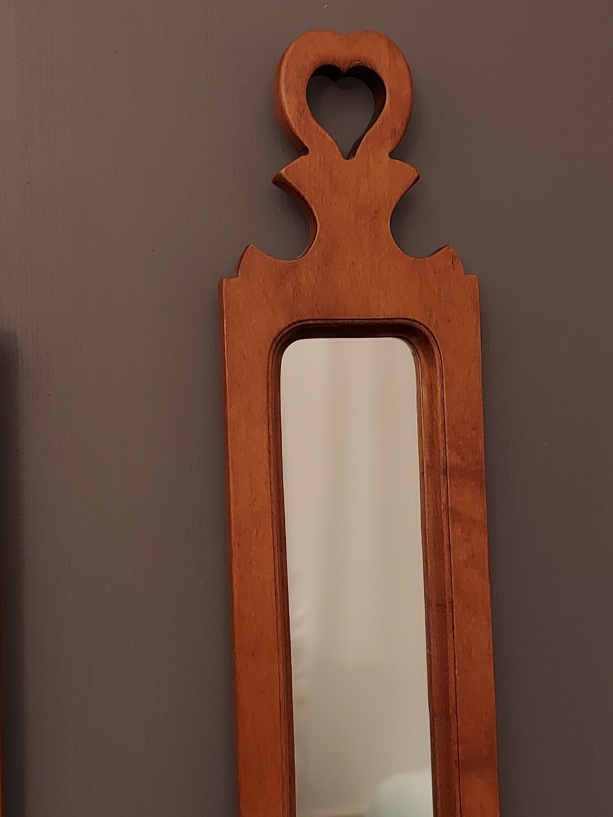 Vintage Pair 2 Tell City Chair Co. Mirror Candle Holder Wall Sconces