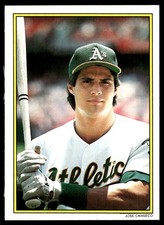 Jose Canseco 1989 Topps #12 Athletics MLB READ FREE SHIPPING AutographDen