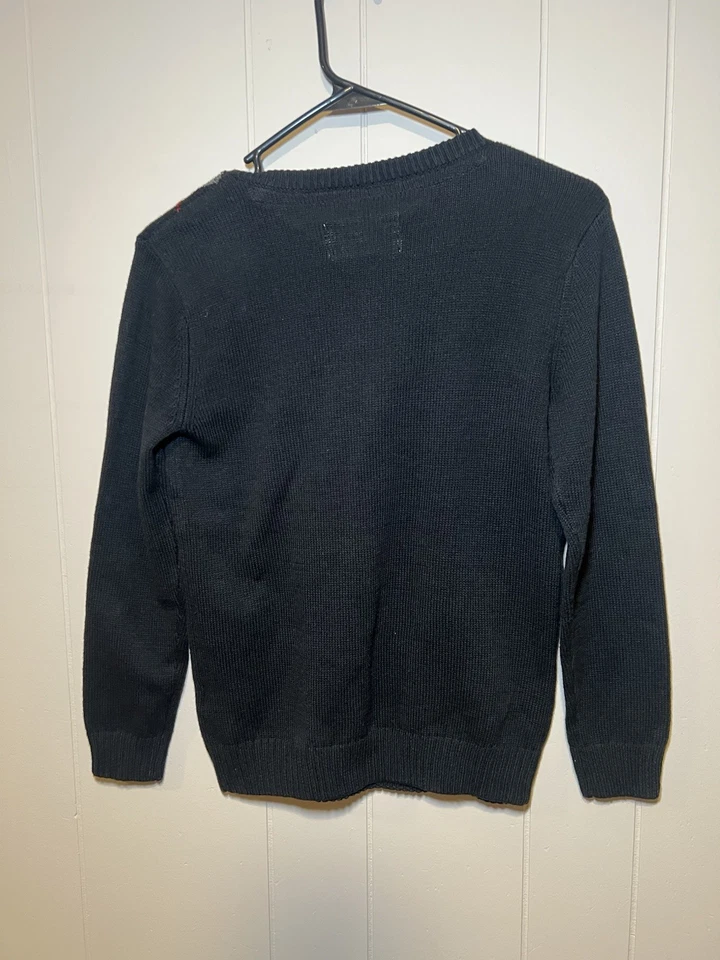 Suéter Urban Pipeline novo com etiquetas masculino malha preto vermelho argila tamanho médio - Imagem 4 de 4