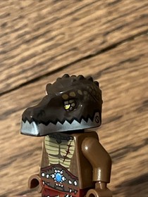 LEGO Legends Of Chima Crug Minifigure With Mask Crocodile Minifigure
