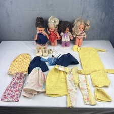 Vintage FURGA Dolls LOT OF FOUR w/ Clothing I...