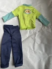 Barbie Ken Doll Vintage 1990’s Fashions Ringer Style Top Shirt & Navy Blue Pants