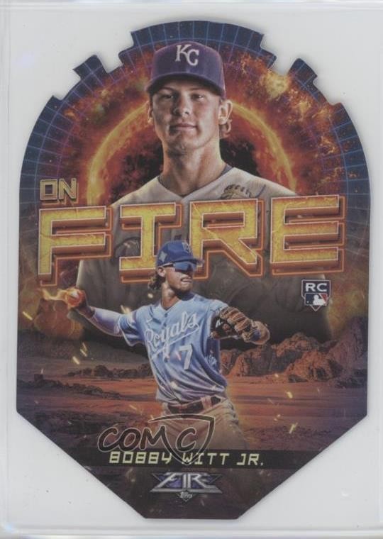 2022 Topps Fire En Fuego Bobby Witt Jr #EF-29 Rookie RC