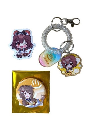 Hololive Inugami Korone Goods Set Gokurakuyu Choco Crunch 2