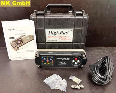 Digi-Pas DWL-3500XY digitale Präzisions-Wasserwaage 0,01°, Koffer