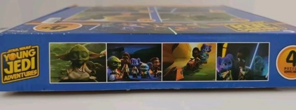 Star Wars Young Jedi Adventures 4-Puzzle Pack  48 PCS & 72 PCS & 100 PCS  Buffal - Image 4 of 4