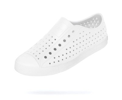Native Shoes Jefferson Wasserschuhe, Shell White/Shell White, Größe 27,0 cm D
