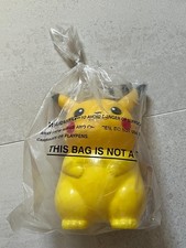 Nintendo Pokemon Sipper 1998 botella taza Pikachu #25 raro 8 pulgadas amarillo NUEVO