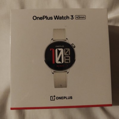 OnePlus Watch 3 - 43mm - Silver Steel - NEW SEALED,Brand New!  