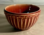 McCoy Burgundy Tiny Leaves & Berries Mixing Bowl