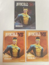 Invincible VS VS-21 And VS- 1 Invincible Keepsake Edition 3-Card Trading Lot