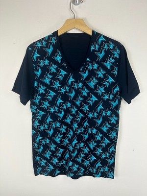 Authentic Ex Sample Piece Versace Collection V Neck T-Shirt - Size S
