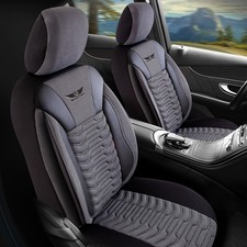 Auto Sitzbezüge für Renault Laguna in Dark Grau Komplett