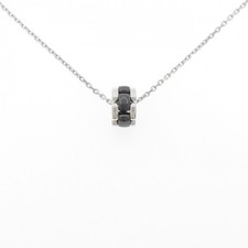 Chanel Ultra Collection 750 White Gold Ceramic Necklace Women Silver One Size