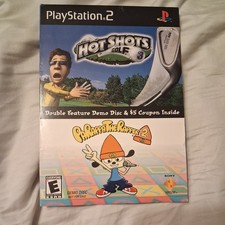Parappa the Rapper 2 & Hot Shots Golf 3 Double Demo Disc PlayStation 2 PS2