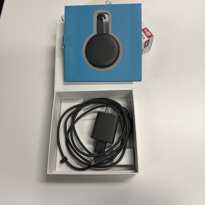 Google Chromecast Media Streamer 3rd Generation HDMI 4K Ultra HD Black NC2-6A5