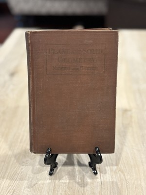 1918 Plane and Solid Geometry with Practical Problems - Newell and Harper