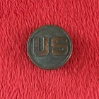 WWI WW1 Era US Army Screw Back US Collar Disc Military Insignia Pin