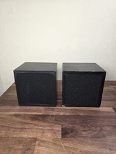 Pair of Vintage ROR E3 monitor Speakers AUDIO RESEARCH INC. USA Black