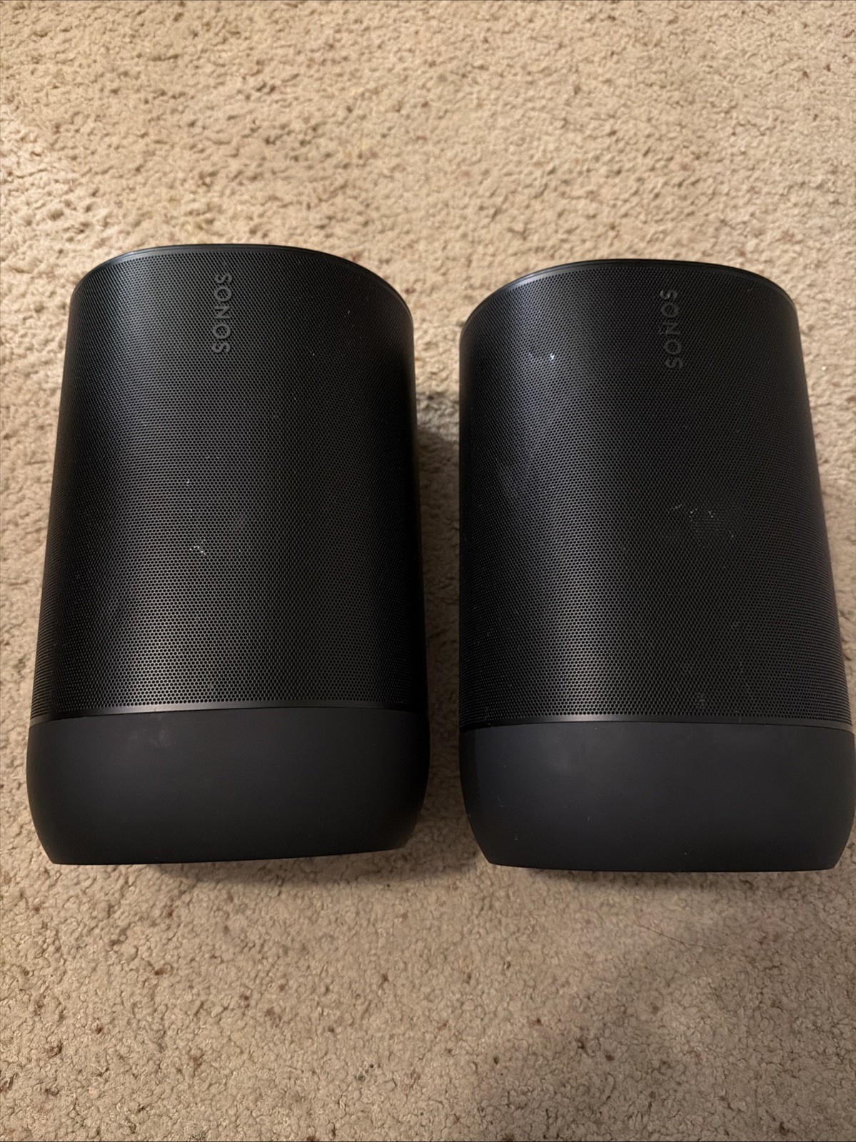 2X Sonos Move 2 Portable Durable Smart Speaker Black For Par
