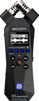 Zoom H1 Essential 32-Bit Float Handheld Recorder USB