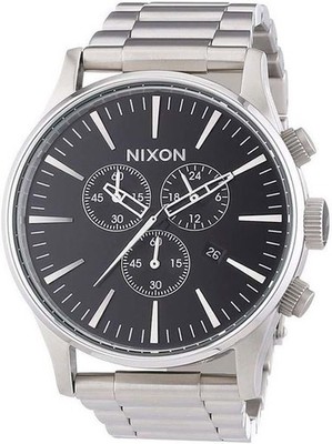 Nixon Sentry A386-000 Quarzwerk Herren-Armbanduhr