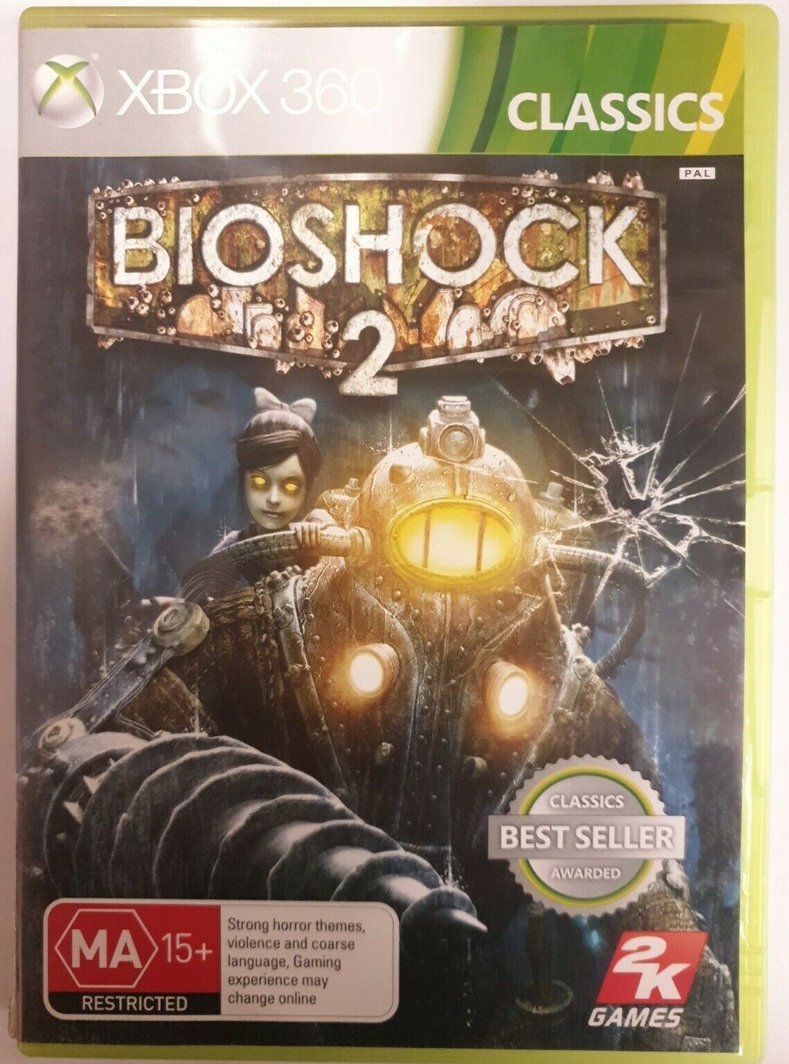 Bioshock 2 Microsoft Xbox 360 Classics Game Disc