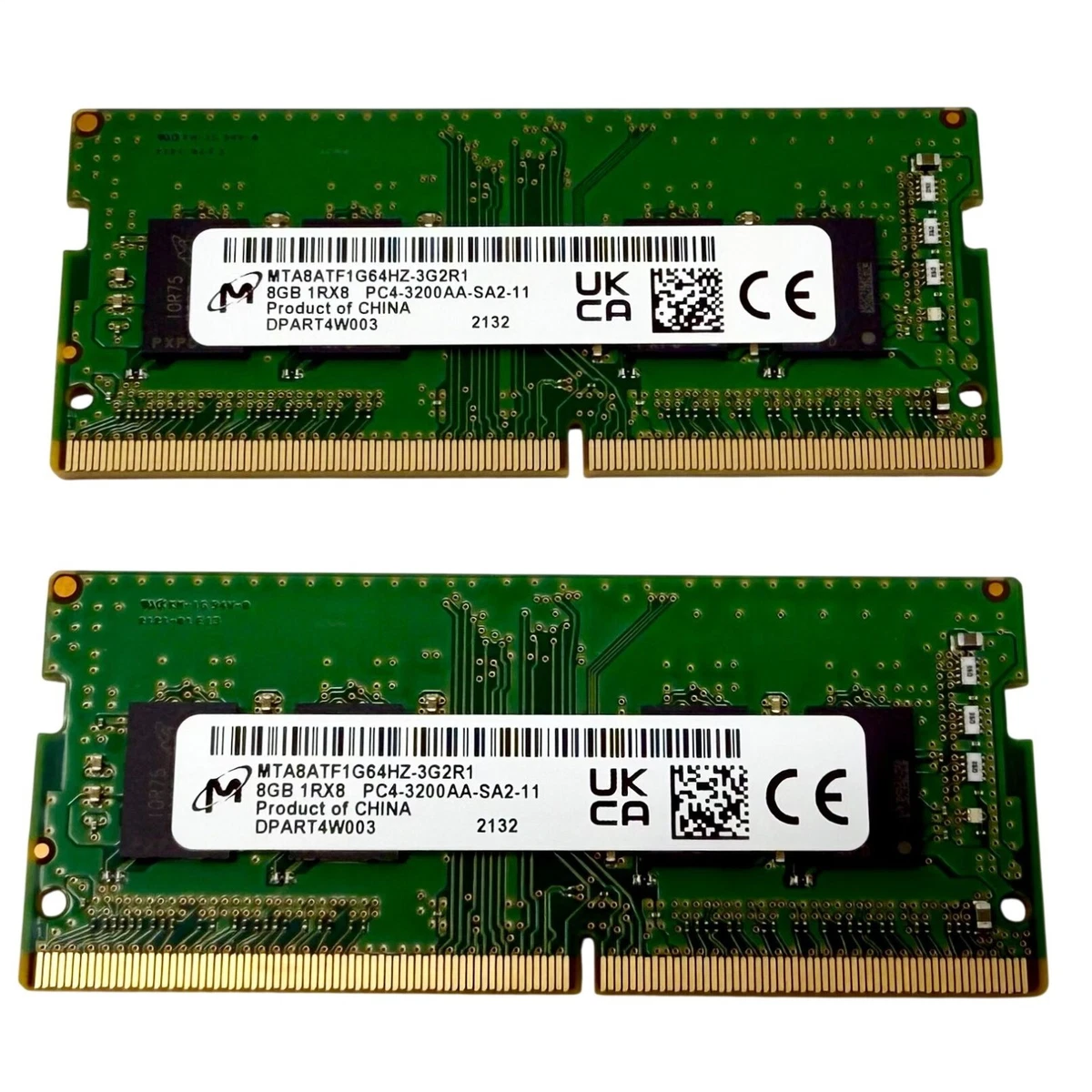 Micron DDR4 SODIMM 8GB 2枚セット 【公式通販】