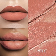 NEW Meet Matt e Hughes Liquid Lipstick Patient Full Size theBalm Cosmetics