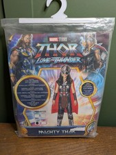 Rubie's Marvel Mighty Thor Fancy Dress Children's Costume Large 7-8 Years- New