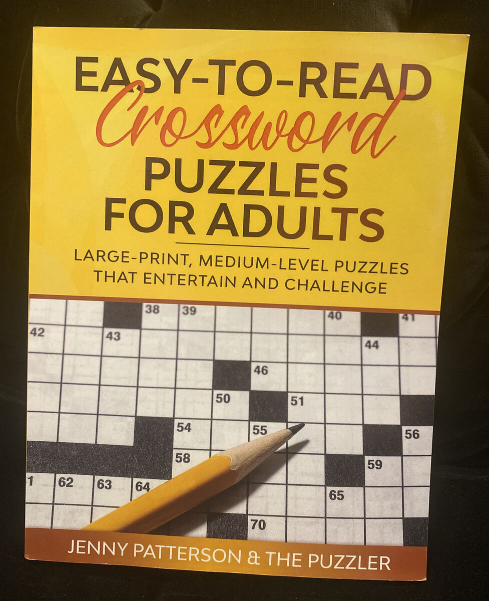 EASY-TO-READ CROSSWORD PUZZLES FOR ADULTS: LARGE-PRINT, MEDIUM