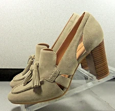 7831600 CHARLOTTE LSP30 WOMEN'S SHOES SIZE 7 TAUPE HEELS BY JOHNSTON & MURPHY
