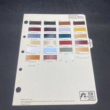 1983 AMERICAN MOTORS JEEP RENAULT ALLIANCE CONCORD EAGLE SPIRIT PAINT CHIPS RM3