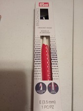 Prym Ergonomics Crochet Hook , Optimized Hook,Super Smooth,3.5mm