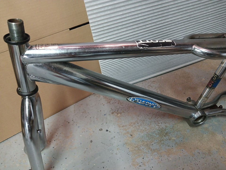 Targa Numero BMX Vecchia Scuola Sonic – Blu E Nero 4 Pollici – NOS Anni '90 – Per GT, Redline, Haro – Adesivo Vintage
