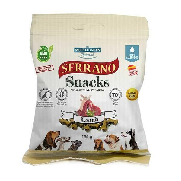SERRANO SNACKS AGNELLO. 100GR