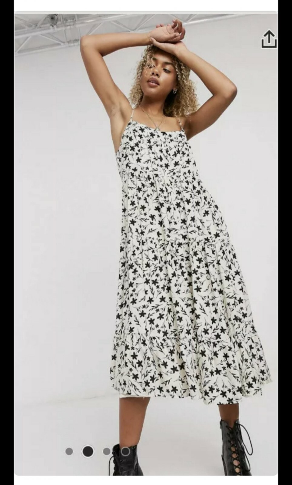 Asos Emory Park Cami Maxi Dress In Tonal Floral Print Bnwt Size 10 | eBay
