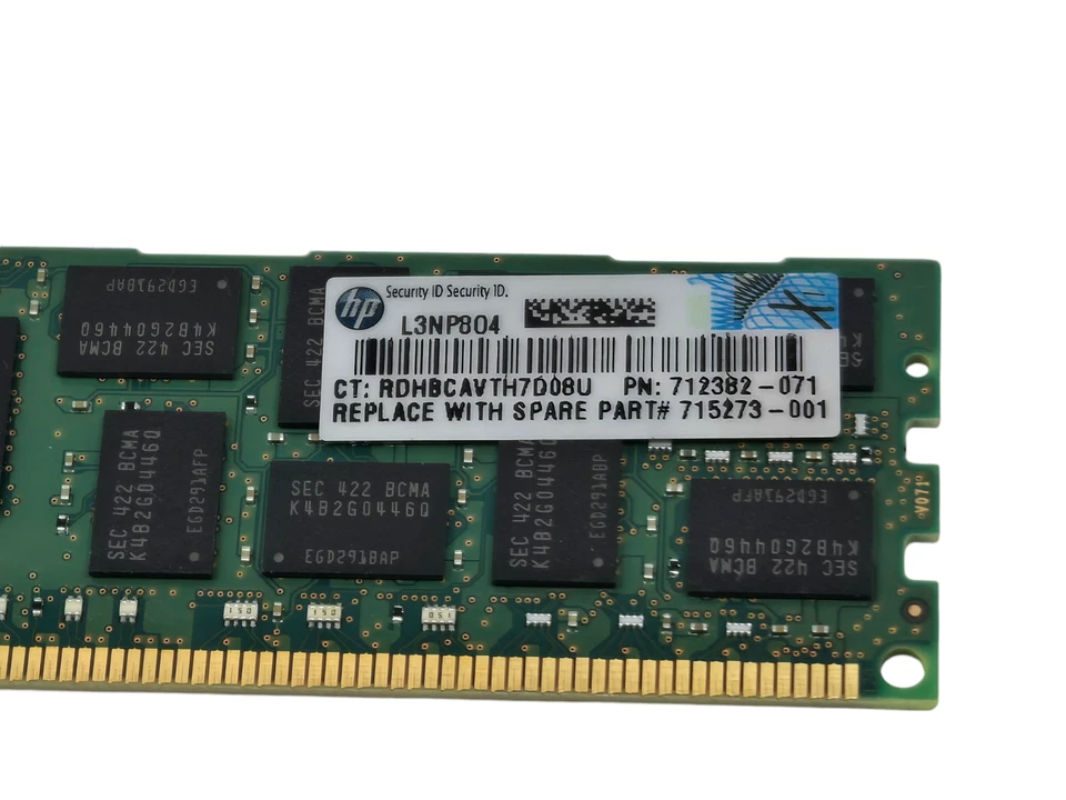 Lot of 33 M393B1K70QB0-CMAQ8M - Samsung 8 GB DDR3-1866 RDIMM PC3-14900R - Image 3 of 4