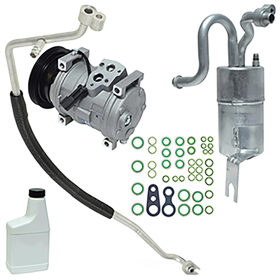 A/C Compressor, Drier, Seal, Tube & Oil Kit Fits 2004-2006 Chrysler PT Cruiser - Image 2 of 4