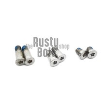 6 Bottom Case Screws Apple MacBook Pro 13", A2159 A2289, 2019 - 2020, Silver