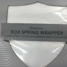 Twin Box Spring  Wrapper Nonwoven Allergy Dust Mites Moisture Defense Protection