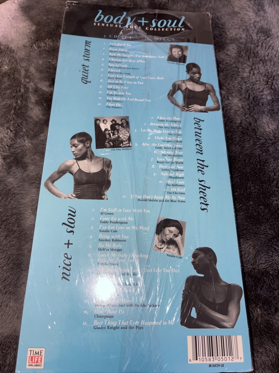 TIME LIFE 3 CD SET Body + Soul Sensual Soul Collection 36