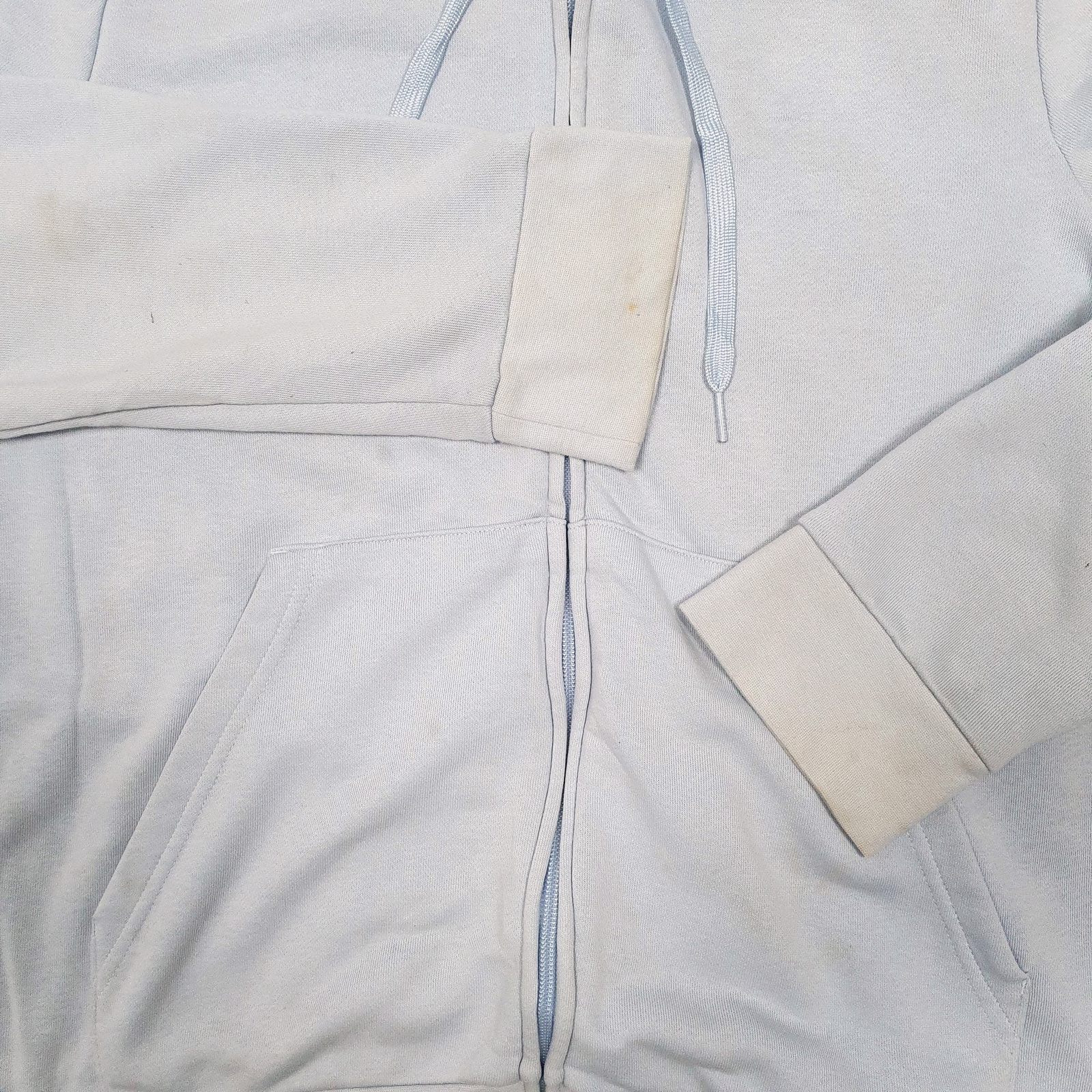 ADIDAS Full Zip Cotton Jumper Sweatshirt Womens M image 4