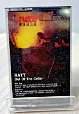 Ratt- Out Of The Cellar- Cassette Tape 1984 Atlantic Records
