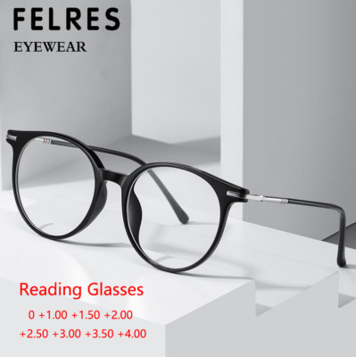 TR90 Anti Blue Light Reading Glasses Men Women Anti-fatigue Clear Lens Glasses