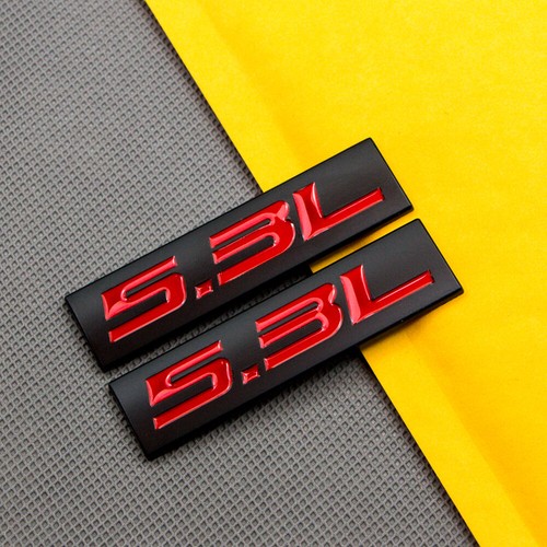 METAL EMBLEM CAR Bumper Trunk Fender Decal Logo Badge Chrome Red 1.6L 1 - Foto 5