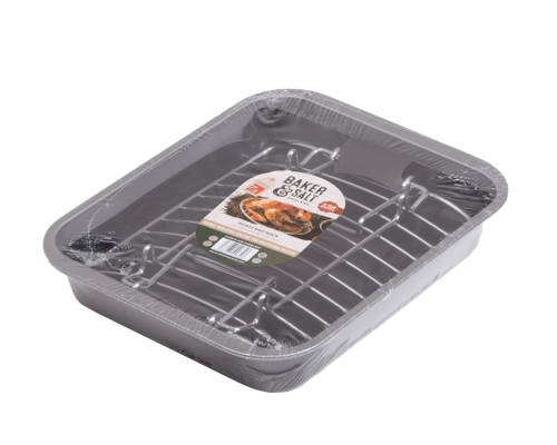 Baker & Salt Non-Stick Bakeware Double Coated Baking Dish Cake Tin Brownie Tray - Picture 19 of 33