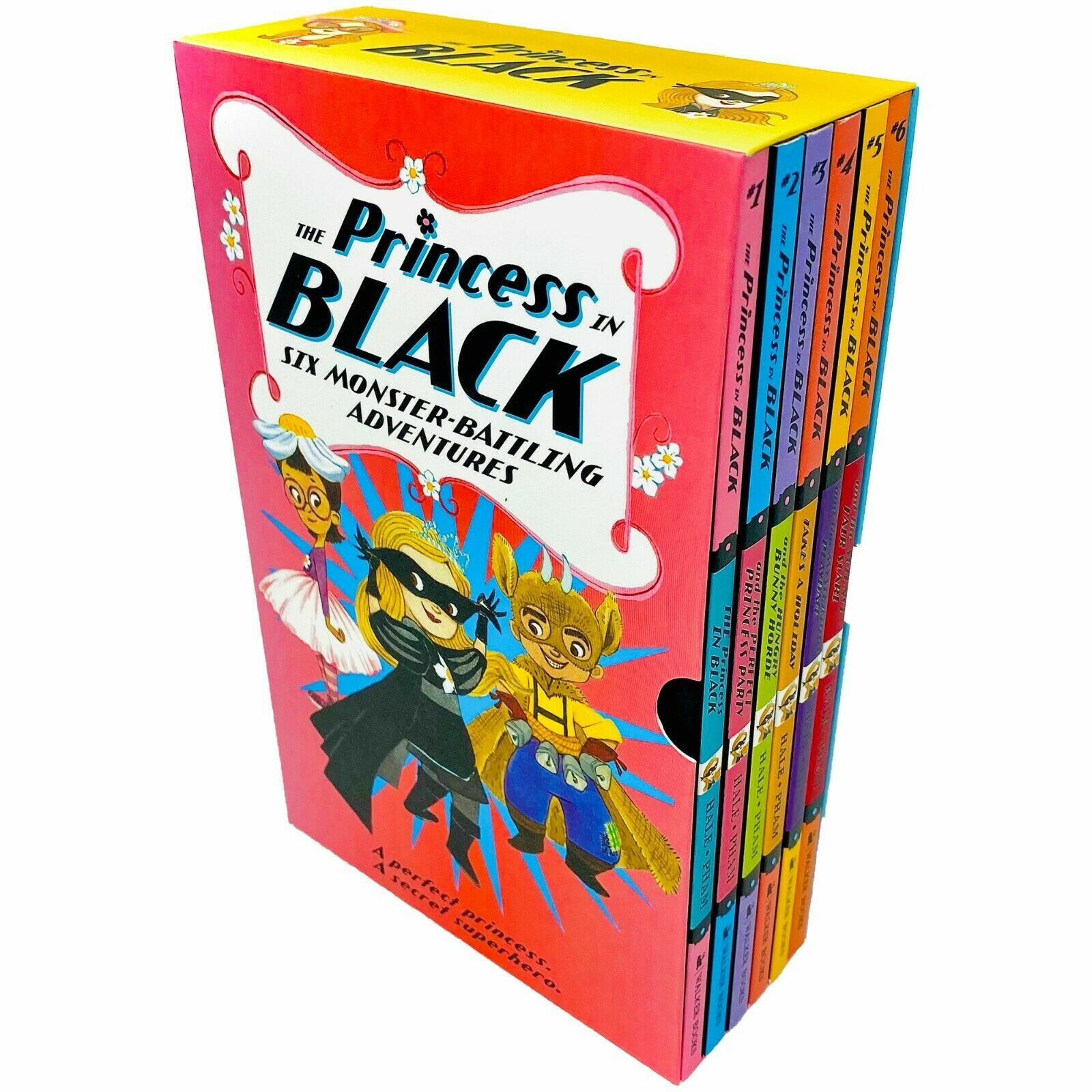 The Princess in Black 6 Monster-Battling Adventures Books Collection Box Set by